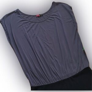 Forever 21 Y2K Going Out Dress Mini Two Tone Bodycon Dress Women’s Medium